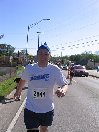 Donnie Running a Marathon!
