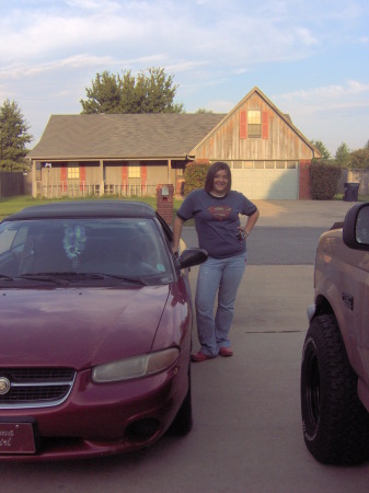 Brittany's car she got for her 16th B-Day