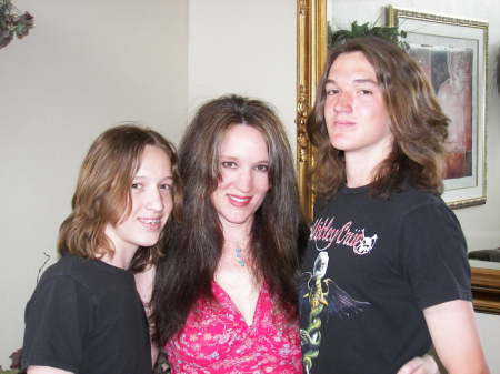 Me and our sons Max (15) and Madison (12)