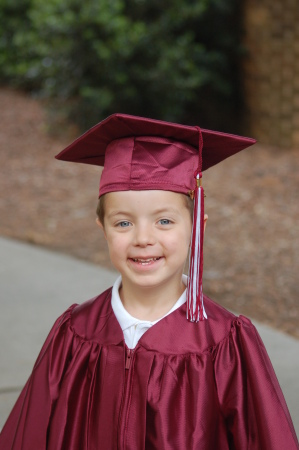 Nicholas graduates pre-school