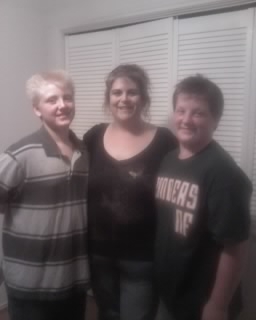 Me with my boys Kyle (15) Devin (13)