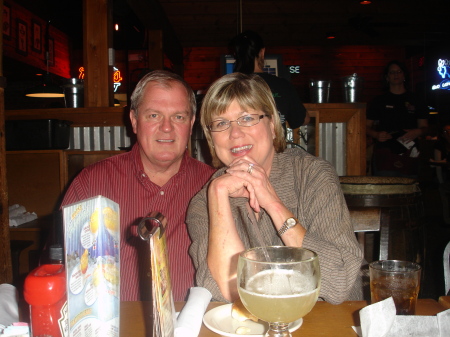 Me and my husband Pat.   A Killeen Kangaroo