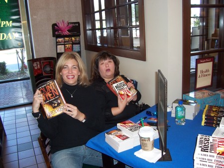 Karen Rose & I Signing Copies of Count To Ten at Barnes & Noble