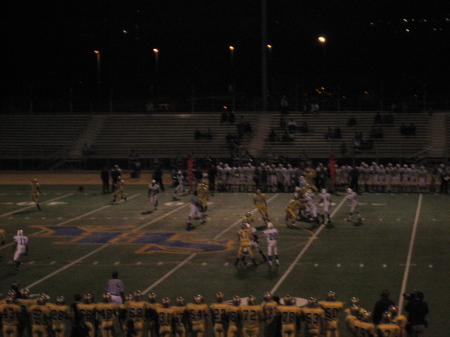 Home coming game 2008 against Rialto