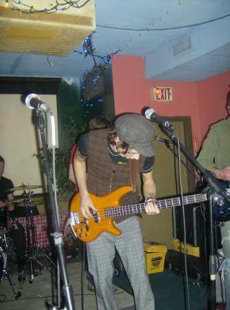 matt, playing with his band