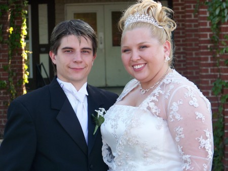 My daughter Karen and new son-in-law Jonathan