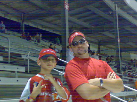 Me and Alex at the Track