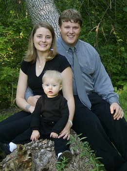 My oldest son and his family