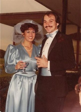 Joe & Pia 1983 (Pia's sisters wedding).