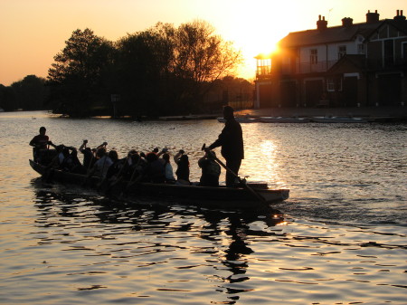 Windsor Thames at sunset