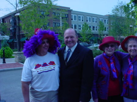 Red Hat Day at Crocker Park in Westlake, Ohio