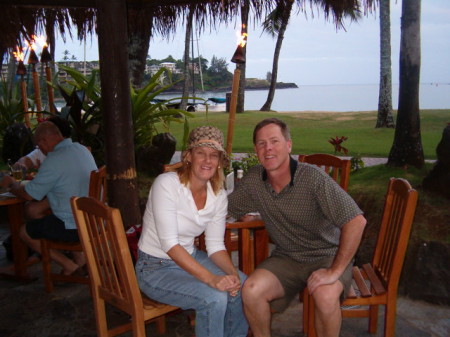 recent trip to Hawaii with husband, Ben