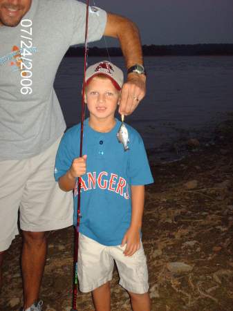 Fishing with dad