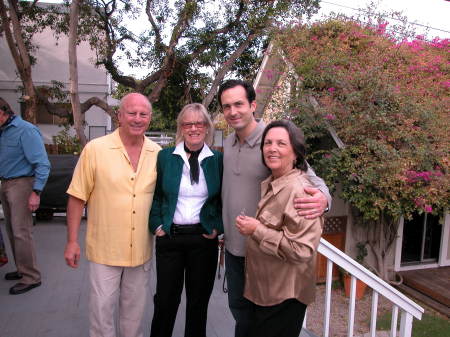 My husband, his parents and godmother