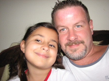 My 8 year old daughter & me