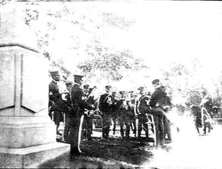 Military Band on Occasion of Unveiling of Clark Bust