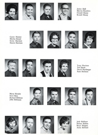 Richard LeRoy's album, Roosevelt Junior High School   1963