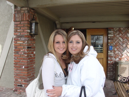 My beautiful daughters Krissy & Kim