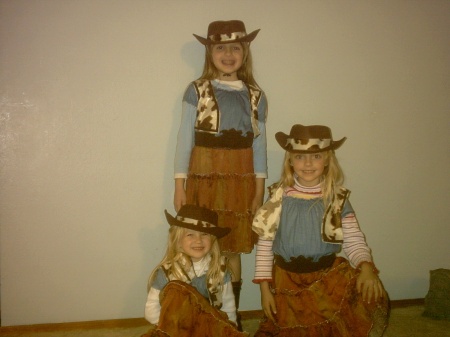 My 3 little Cowgirls