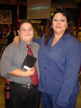 My son Robby and I 2004