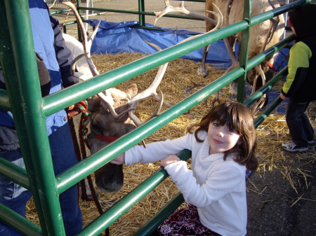 Christina at the fair