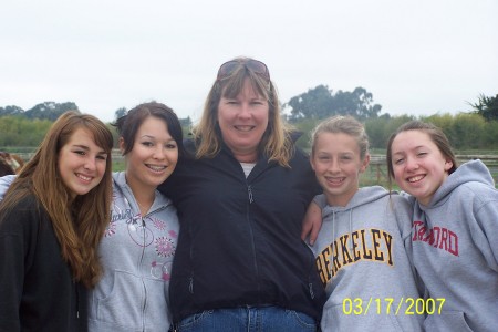 Daughters, nieces & I in Pismo