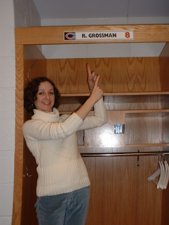 Bears locker room