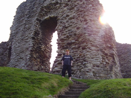 ruins in Christchurch england