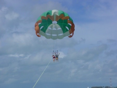 Parasailing in Key West