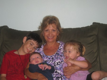 Me with my grand kids.   5/14/2011