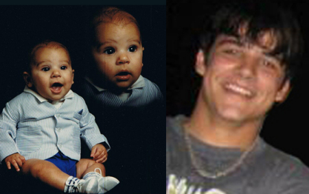 My son, Kyle-Then & Now
