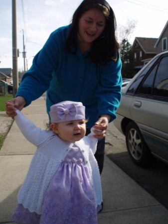 Me with my Granddaughter, Easter 2007