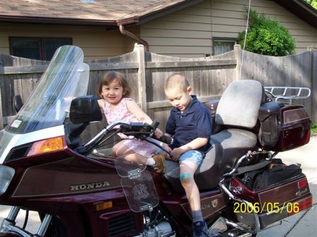 kids on the gold wing