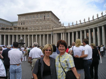 St, Peters Square  with Theresa