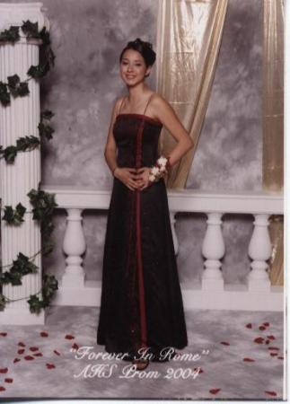 Krystle at her Prom.