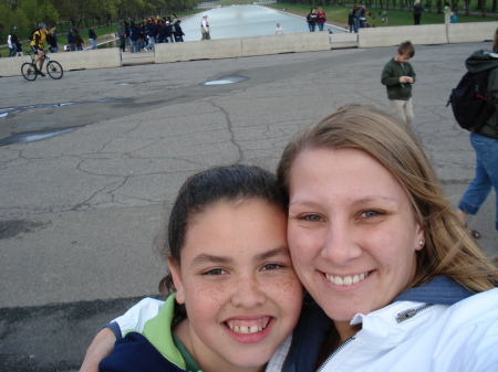 Jennie and Christana in Washington, D.C. April '07.