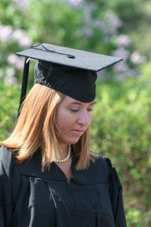 Amanda  Graduation  From Simmons 2007