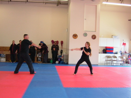 Kung fu demonstration