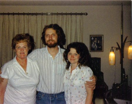 My Mother, Me and my then wife Gayle