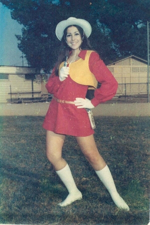 Theodore Roosevelt High School Riderette Drill Team Leader, Fall of 1970