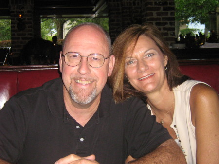 My wife, Connie and I, on my birthday.