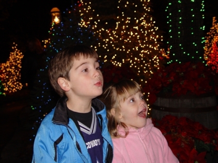 My kids - Christmas 2005