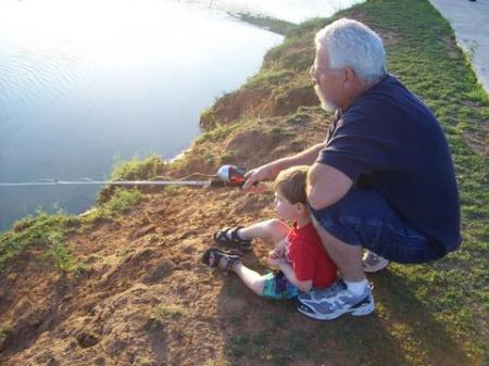 fishing in the hill country