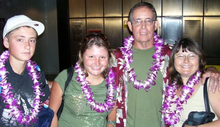 arriving in Hawaii