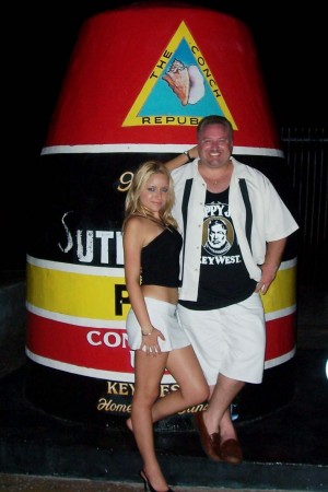 Hanging with my friend mari in Key West