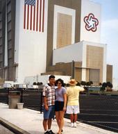 Us at Kennedy Space Center Aug 1997