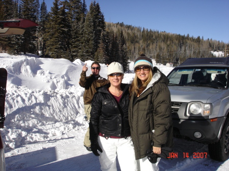 Me & Kolene snowboarding 2007