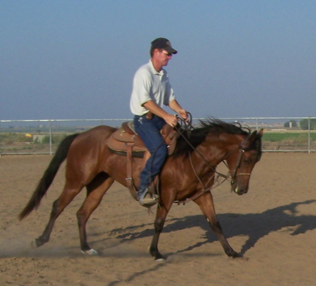 Mindy and trainer Todd