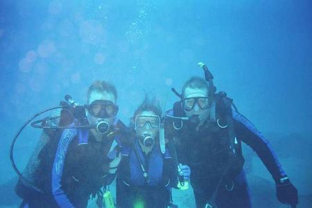 Diving in Hawaii with Sis and Bro In-Law