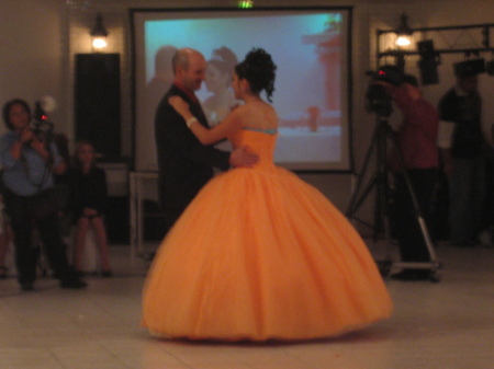 Kika's First dance with DAD!!